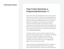Tablet Screenshot of hollowaysirishpub.com